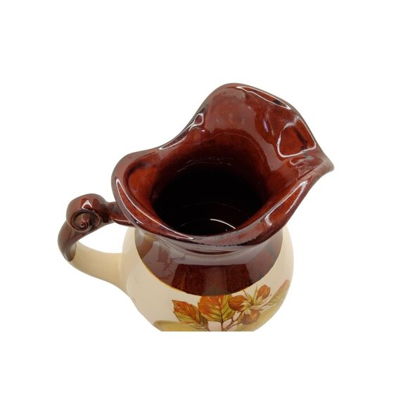 vintage collectible 1960s mccoy "fruit festival" glazed art pottery stoneware pi - Picture 12 of 13